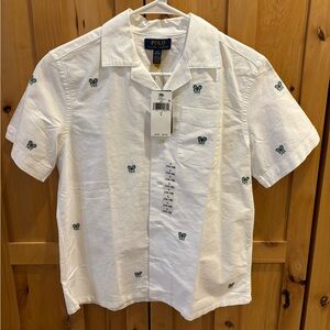 Polo Ralph Lauren Boys Tennis Short Sleeve Button Down